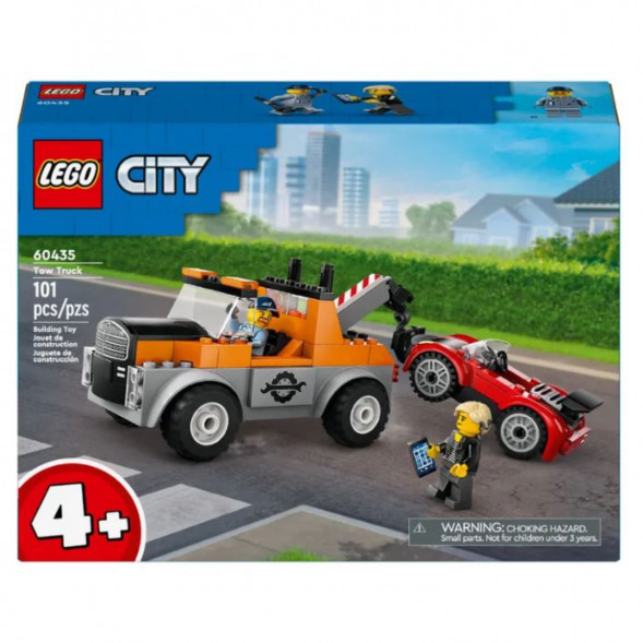 Конструктор LEGO City 60435 Ремонт эвакуаторов и спортивных автомобилей в Якутске