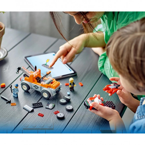 Конструктор LEGO City 60435 Ремонт эвакуаторов и спортивных автомобилей в Якутске