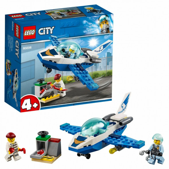 Конструктор LEGO City Police 60206 Воздушная полиция: патрульный самолет в Якутске