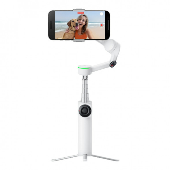 Стабилизатор Insta360 Flow 2 AI Tracker Bundle, Summit White в Якутске
