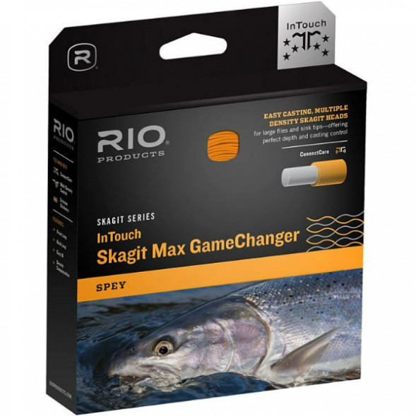 Леска RIO InTouch Skagit Max GameChanger #7/8 525gr, Dk Aqua/Lt Aqua/Orange в Якутске