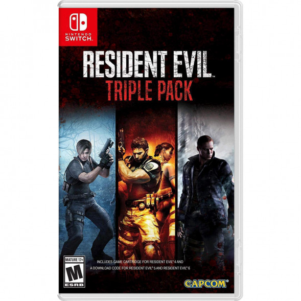 Игра Resident Evil Triple Pack [Nintendo Switch, английская версия] в Якутске
