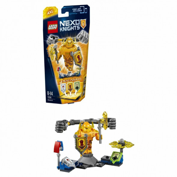 Конструктор LEGO Nexo Knights 70336 Аксель — Абсолютная сила в Якутске