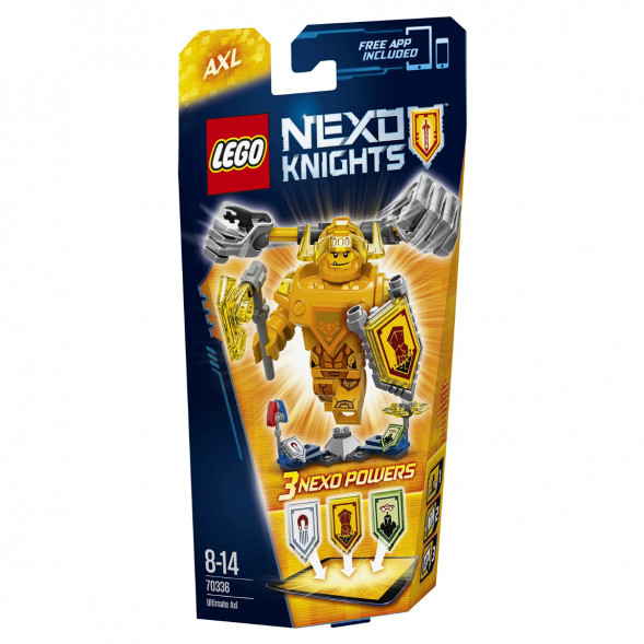 Конструктор LEGO Nexo Knights 70336 Аксель — Абсолютная сила в Якутске