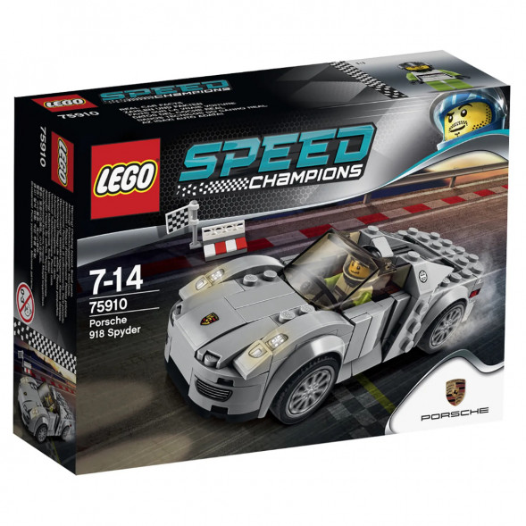 Конструктор LEGO Speed Champions 75910 Porsche 918 Spyde в Якутске