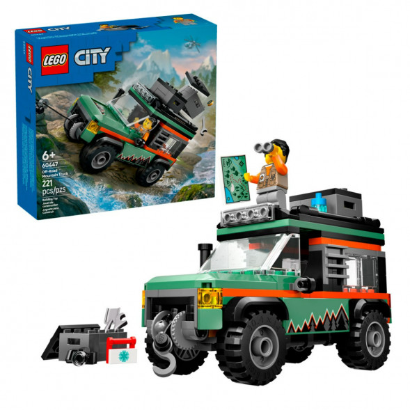 Конструктор LEGO City 60447 Внедорожный горный грузовик в Якутске