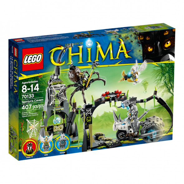 Конструктор LEGO Legends Of Chima 70133 Пещера Спинлина в Якутске