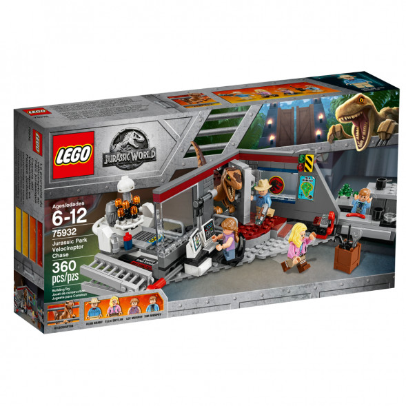 Конструктор LEGO Jurassic World 75932 Охота на рапторов в Парке Юрского Периода в Якутске