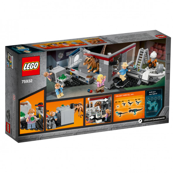 Конструктор LEGO Jurassic World 75932 Охота на рапторов в Парке Юрского Периода в Якутске