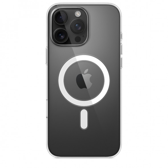 Чехол Apple Clear Case with MagSafe для iPhone 16 Pro Max, прозрачный (MA7F4ZM/A) в Якутске
