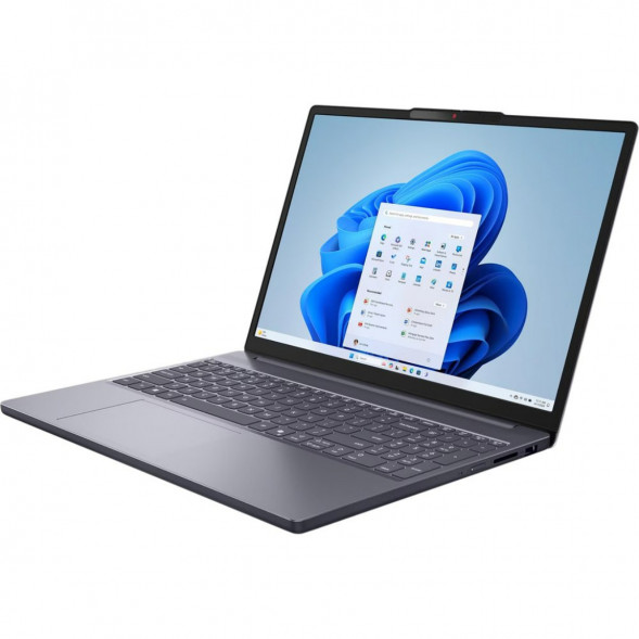 Ноутбук Lenovo IdeaPad Slim 3 15ARP10 (15.3&amp;quot;, 2025, IPS, AMD Ryzen 5 150 3.3ГГц, 6-ядерный, 16ГБ DDR5, 512ГБ SSD, AMD Radeon 660M, без ОС), серый в Якутске