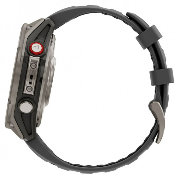 Умные часы Garmin Fenix 8 PRO, 51 мм, AMOLED, Sapphire, Titanium with Graphite/Black Silicone Band 010-03199-10 в Якутске