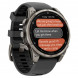 Умные часы Garmin Fenix 8 PRO, 51 мм, AMOLED, Sapphire, Titanium with Graphite/Black Silicone Band 010-03199-10 в Якутске