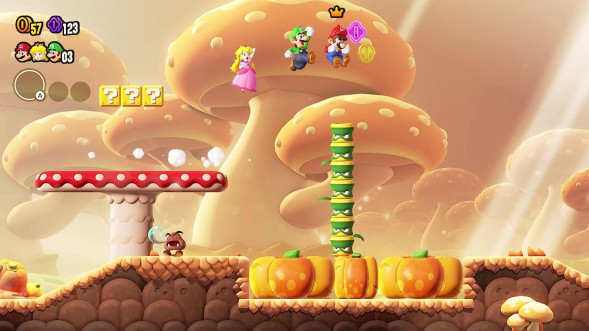 Игра Super Mario Bros. Wonder [Nintendo Switch, Русская версия] в Якутске