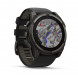 Умные часы Garmin Fenix 8, 51 мм, Solar, Sapphire Carbon Gray DLC Titanium with Black/Pebble Gray Silicone 010-02907-10 в Якутске
