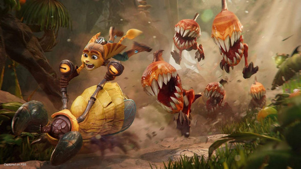 Игра Ratchet &amp;amp; Clank: Сквозь Миры [PS5, русская версия] в Якутске
