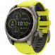 Умные часы Garmin Fenix 8, 51 мм, Solar, Sapphire Titanium with AMP Yellow/Graphite Silicone Band 010-02907-20 в Якутске