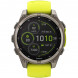 Умные часы Garmin Fenix 8, 51 мм, Solar, Sapphire Titanium with AMP Yellow/Graphite Silicone Band 010-02907-20 в Якутске