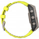 Умные часы Garmin Fenix 8, 51 мм, Solar, Sapphire Titanium with AMP Yellow/Graphite Silicone Band 010-02907-20 в Якутске