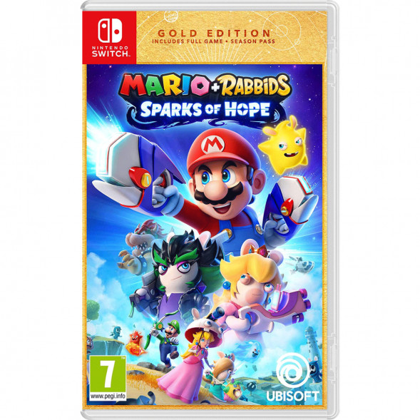 Игра Mario + Rabbids: Sparks of Hope. Gold Edition [Nintendo Switch, русские субтитры] в Якутске