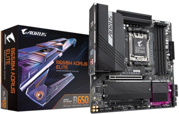 Материнская плата GIGABYTE B650M AORUS ELITE mATX в Якутске