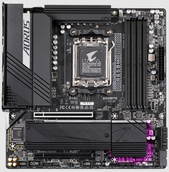 Материнская плата GIGABYTE B650M AORUS ELITE mATX в Якутске