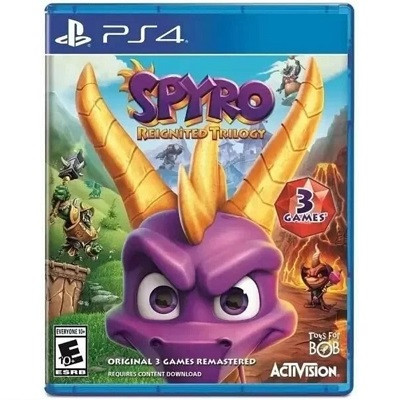 Игра Spyro: Reignited Trilogy [PS4, английская версия] в Якутске