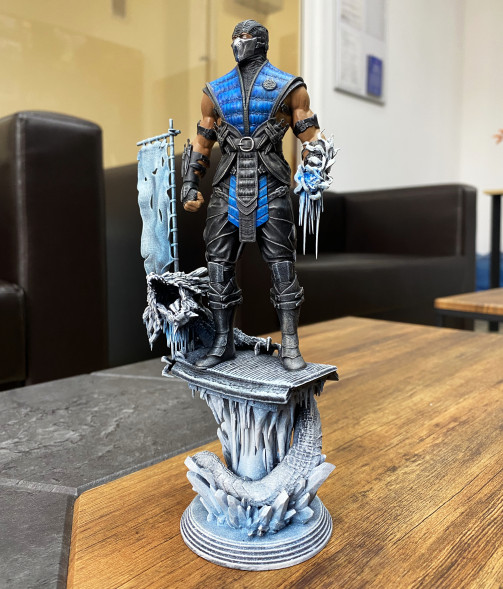 3D фигурка Саб-Зиро Mortal Kombat в Якутске