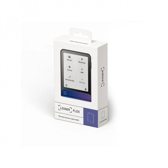 Аппаратный криптокошелек Ledger Flex+Recovery Key, Neptune Blue в Якутске