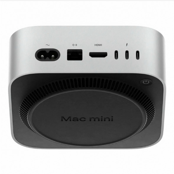 Компьютер Apple Mac mini M4 2024 (MU9E3) (10 Core GPU, 16ГБ, 512ГБ SSD, Apple, macOS), серебристый в Якутске