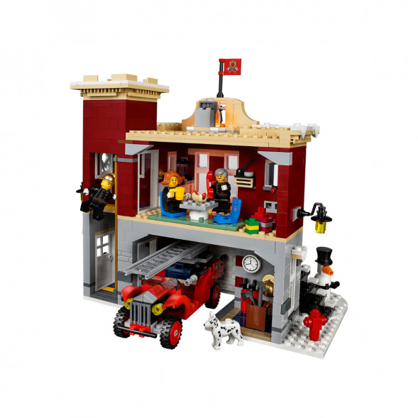 Конструктор LEGO Creator 10263 Пожарная часть в зимней деревне в Якутске