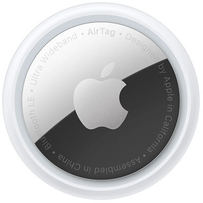 Трекер Apple AirTag белый/серебристый 1 шт в Якутске
