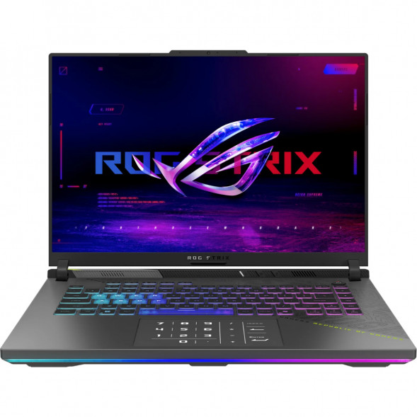 Ноутбук ASUS ROG Strix G16 G614FM-WS94 (16&amp;quot;, IPS, AMD Ryzen 9 9955HX 2.5ГГц, 16 ядер, 16ГБ DDR5, 1ТБ SSD, NVIDIA GeForce RTX 5060 8 ГБ, Windows 11 Home), серый в Якутске