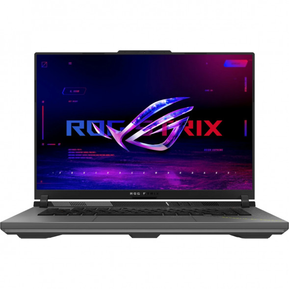 Ноутбук ASUS ROG Strix G16 G614FM-WS94 (16&amp;quot;, IPS, AMD Ryzen 9 9955HX 2.5ГГц, 16 ядер, 16ГБ DDR5, 1ТБ SSD, NVIDIA GeForce RTX 5060 8 ГБ, Windows 11 Home), серый в Якутске