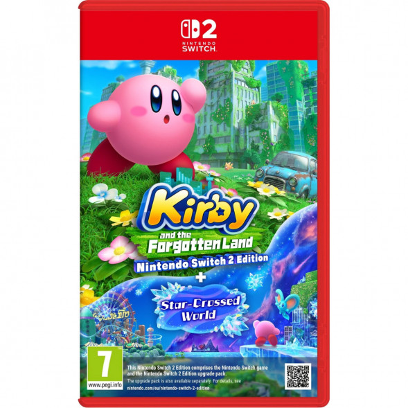 Игра Kirby and the Forgotten Land + Star-Crossed World [Nintendo Switch 2, английская версия] в Якутске