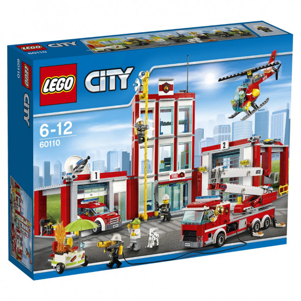 Конструктор LEGO City 60110 Пожарная часть в Якутске