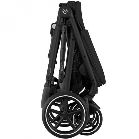 Детская коляска Cybex Gazelle S BLK Moon Black с корзиной и дождевиком в Якутске
