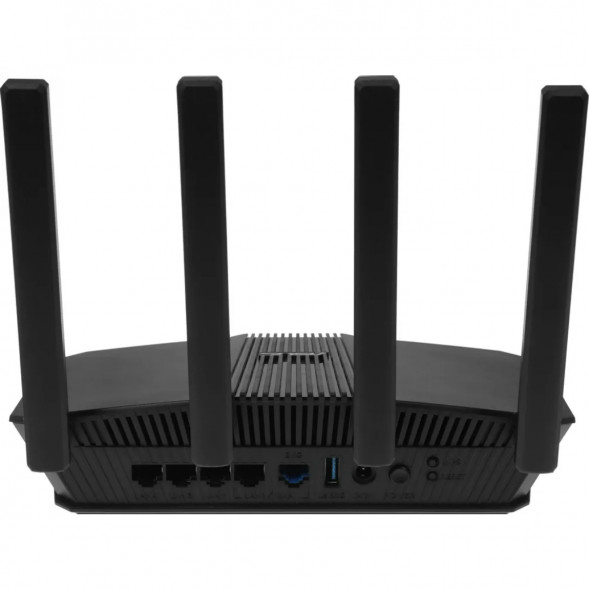 Wi-Fi роутер ASUS RT-BE58U, Wi-Fi 7, BE3600, 2.4/5ГГц, 4 LAN, черный в Якутске