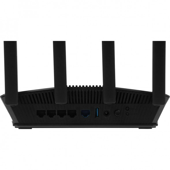 Wi-Fi роутер ASUS RT-BE58U, Wi-Fi 7, BE3600, 2.4/5ГГц, 4 LAN, черный в Якутске
