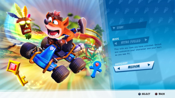 Crash Team Racing Nitro-Fueled [PS4, английская версия] в Якутске