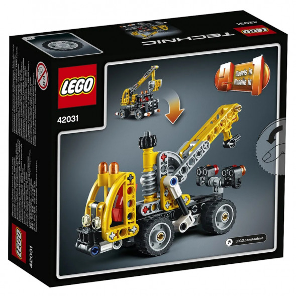 Конструктор LEGO Technic 42031 Ремонтный автокран в Якутске