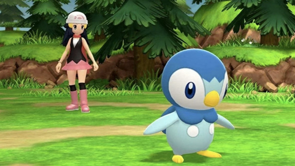 Игра Pokémon Brilliant Diamond для Nintendo Switch, картридж в Якутске