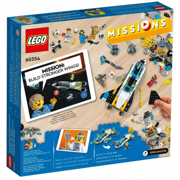 Конструктор LEGO City 60354 Космическая миссия для исследования Марса в Якутске