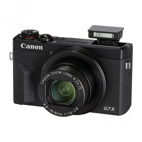 Фотоаппарат Canon PowerShot G7X Mark III, чёрный в Якутске