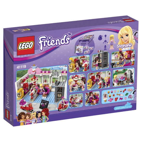 Конструктор LEGO Friends 41119 Кондитерская в Якутске