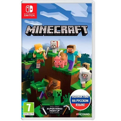 Игра Minecraft для Nintendo Switch, картридж в Якутске
