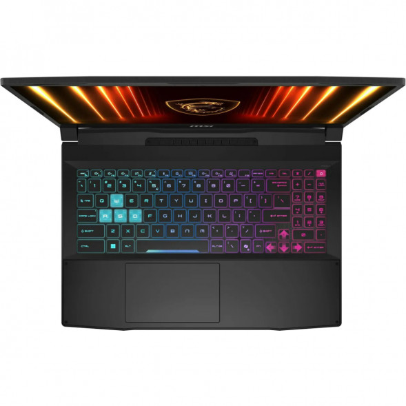 Ноутбук MSI Katana 15 HX B14WFK-1073XRU (15.6&amp;quot;, IPS, Intel Core i7-14650HX 2.2ГГц, 16 ядер, 16ГБ DDR5, 512ГБ SSD, NVIDIA GeForce RTX 5060 - 8 ГБ, без ОС), черный в Якутске