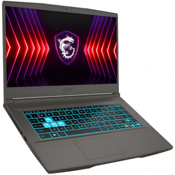 Ноутбук MSI Thin 15 B13UC-3287XRU (9S7-16R831-3287)(Intel Core i5/16Gb/1Tb/RTX3050 4Gb/15.6&amp;quot;/IPS/NoOS), Cosmos Gray в Якутске