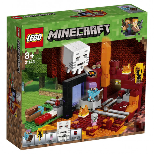 Конструктор LEGO Minecraft 21143 Портал в Подземелье  в Якутске