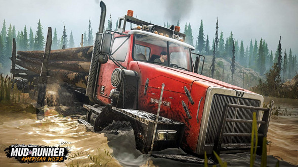Игра Spintires: MudRunner American Wilds [Nintendo Switch, русские субтитры] в Якутске